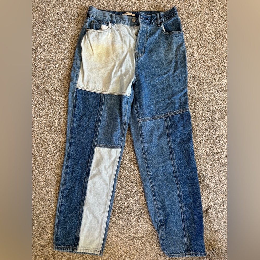 Pac Sun patch jeans